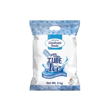 Goodness Food Crystal Clear Tube Ice 2kg