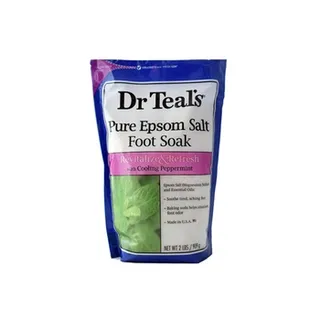 Dr. Teals Epsom Foot Soak Cooling Peppermint 909G