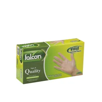 Falcon Vinyl Gloves Small 100 count