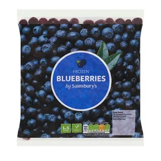 Sainsburys Frozen Blueberries 400g