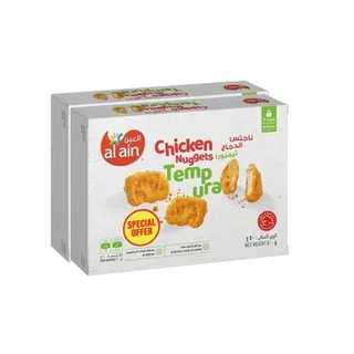 Al Ain Chicken Nuggets Tempura 2 x 400g