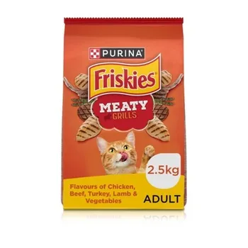 Friskies Meaty Grills Dry Cat Food 2.5kg