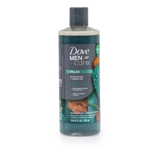 Dove Men Plus Care Body Wash Relax Eucalyptus And Cedar Oil Contains Vitamin And Mineral Complex 532ml