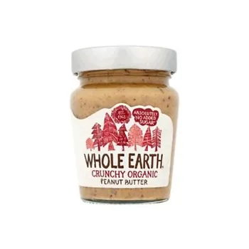 Whole Earth Peanut Butter Organic Crunchy 227g