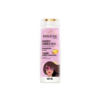 Pantene Goodbye Summer Frizz Control Shampoo 2X400ml