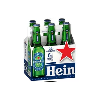 Heineken 0% Alco Malt Beverage 330ml Pack of 6