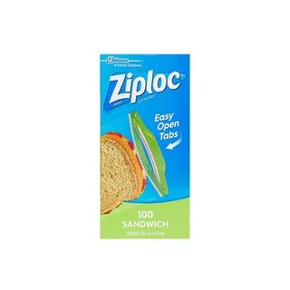 Ziploc Sandwich 14 Bags Pack of 4