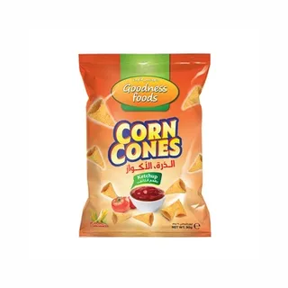 Goodness Foods Corn Cones ketchup 90g
