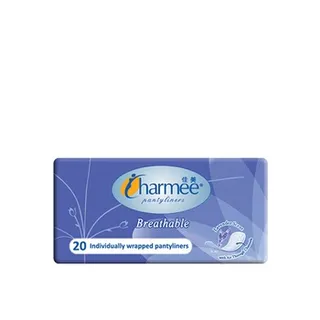 Charmee Pantyliners Breathable Lavender 20s
