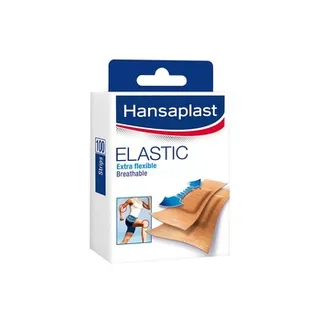 Hansaplast Elastic Plaster 100 pcs