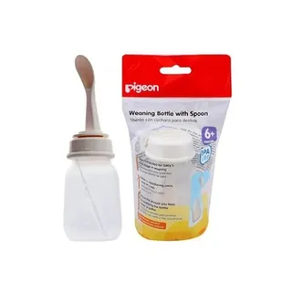 Pigeon Weaning Bottle With Spoon