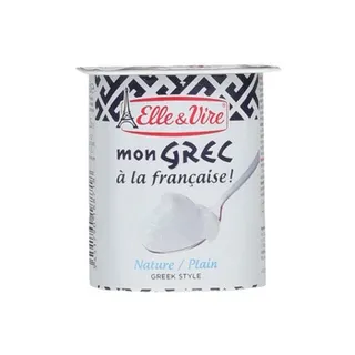 Elle & Vire Greek Yoghurt Plain 125g