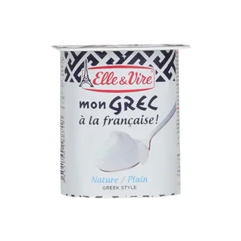 Elle & Vire Greek Yoghurt Plain 125g