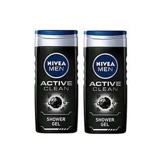نيفيا مين أكتيف كلين جل استحمام 250ml Pack of 2