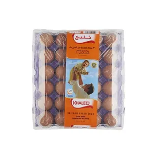 Khaleej Brown Eggs Large 30