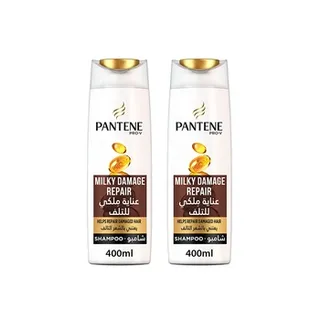 Pantene Pro-V Milky Damage Repair Shampoo 400 ml Dual Pack