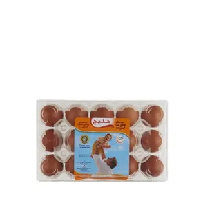 Khaleej Brown Eggs Large 15s Pack