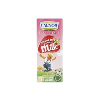 Lacnor Flavoured Milk Strawberry 180ml