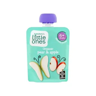 Sainsburys Little Ones Pear And Apple 70g