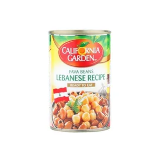 California Garden Medames Fava Beans Lebanese Recipe 450g