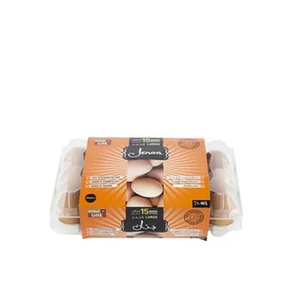 Jenan Brown Eggs Flip Top 15S Large