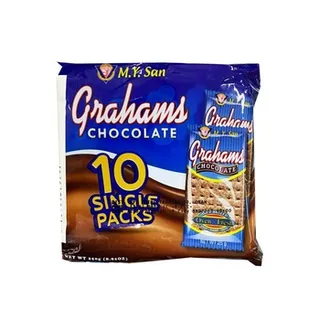 إم واي سان جراهامز شوكولاتة 25g Pack of 10
