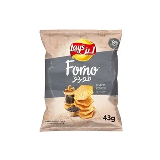 Lays Forno (Baked) Black Pepper 43g