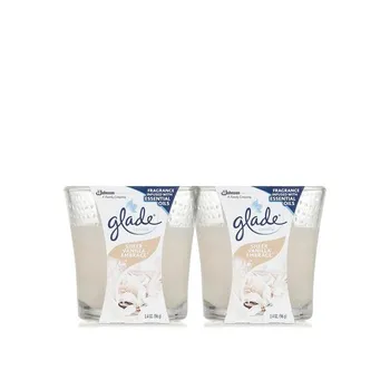 جليد شمعة فانيلا 3.4Oz Pack of 2 - 25% Off