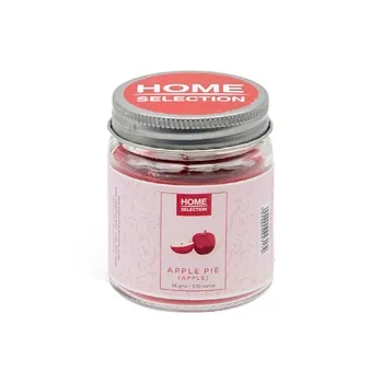 Home Selection Single Wick Scented Jar 95g Apple