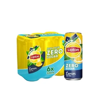 Lipton Zero Sugar Lemon 320ml Pack of 6