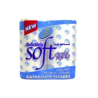 Samar toilet rolls 200 sheets x 2 ply x 4 pcs