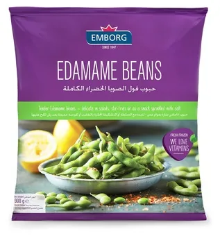 Emborg Edamame Beans 900g