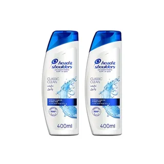 Head And Shoulders Classic Clean Anti Dandruff Shampoo 400ml Dual Pack