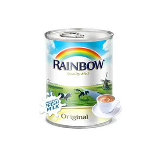 Rainbow Evaporated Milk Original - Easy open 385ml (Vitamin D)