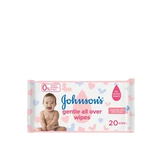 Johnson's Baby Gentle All Over Wipes 20s