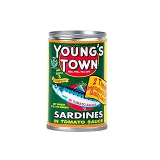 Youngs  Town Sardines  In Tomato Sauce 155g