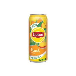 Lipton Peach Ice Tea Non - Carbonated Low Calories Refreshing Drink 320ml