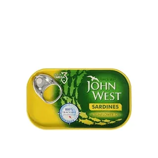 جون ويست سردين زيت زيتون 120g