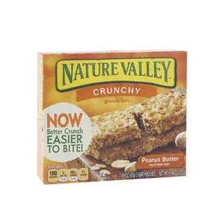 Natura Valley Cereal Bar Crunchy Peanut Butter 252g