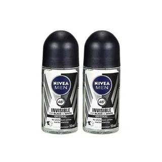 نيفيا رول أون بلاك أند وايت رجال 50ml باك أوف 2