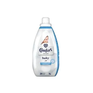 Comfort Concentrated Fabric Softener For Sensitive Skin For Baby 100% Hypoallergenic And Dermatologically Tested 1000ml