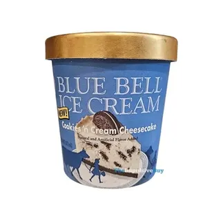 Blue Bell Cookies N Cream Ice Cream 473ml