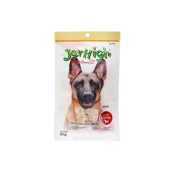 Jerhigh Dog Snack Chicken Jerky 50g