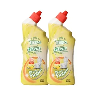 Teepol Toilet Cleaner Citrus 500ml Pack of 2