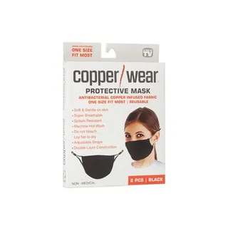 Copper Wear Face Mask 2 pieces