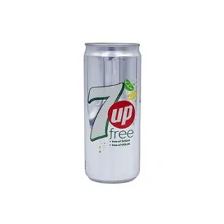 7Up Diet Carbonated Can Soft Drinks 330ml