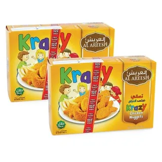 Al Areesh Krazy Chicken Nuggets 2X500g