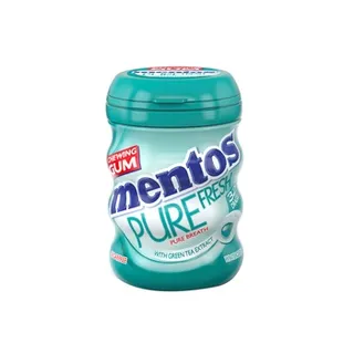 Mentos Chewing Gum Sugar-Free Pure Fresh With Green Tea 28pcs