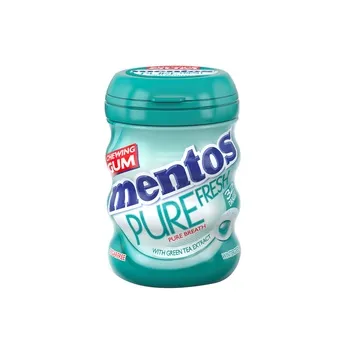 Mentos Chewing Gum Sugar-Free Pure Fresh With Green Tea 28pcs