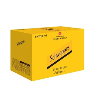 شويبس زيرو تونك 6 x 253مل علبة